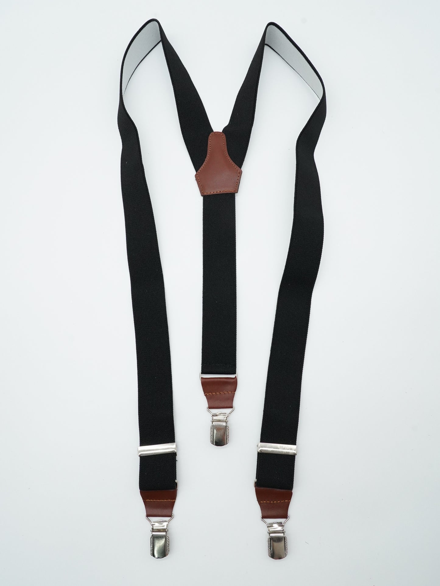 Bretelle nere con clip