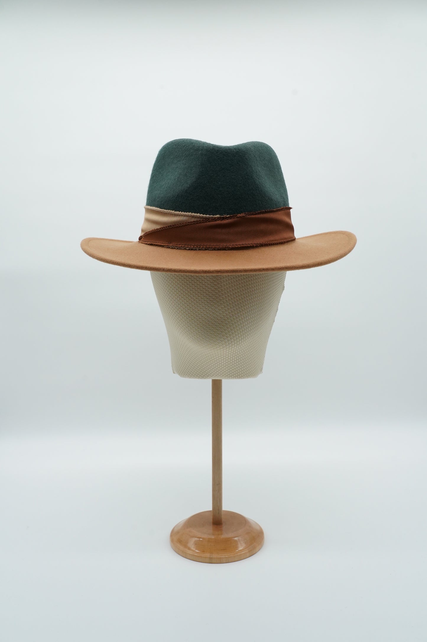 Cappello Texas Alce/Verde in feltro