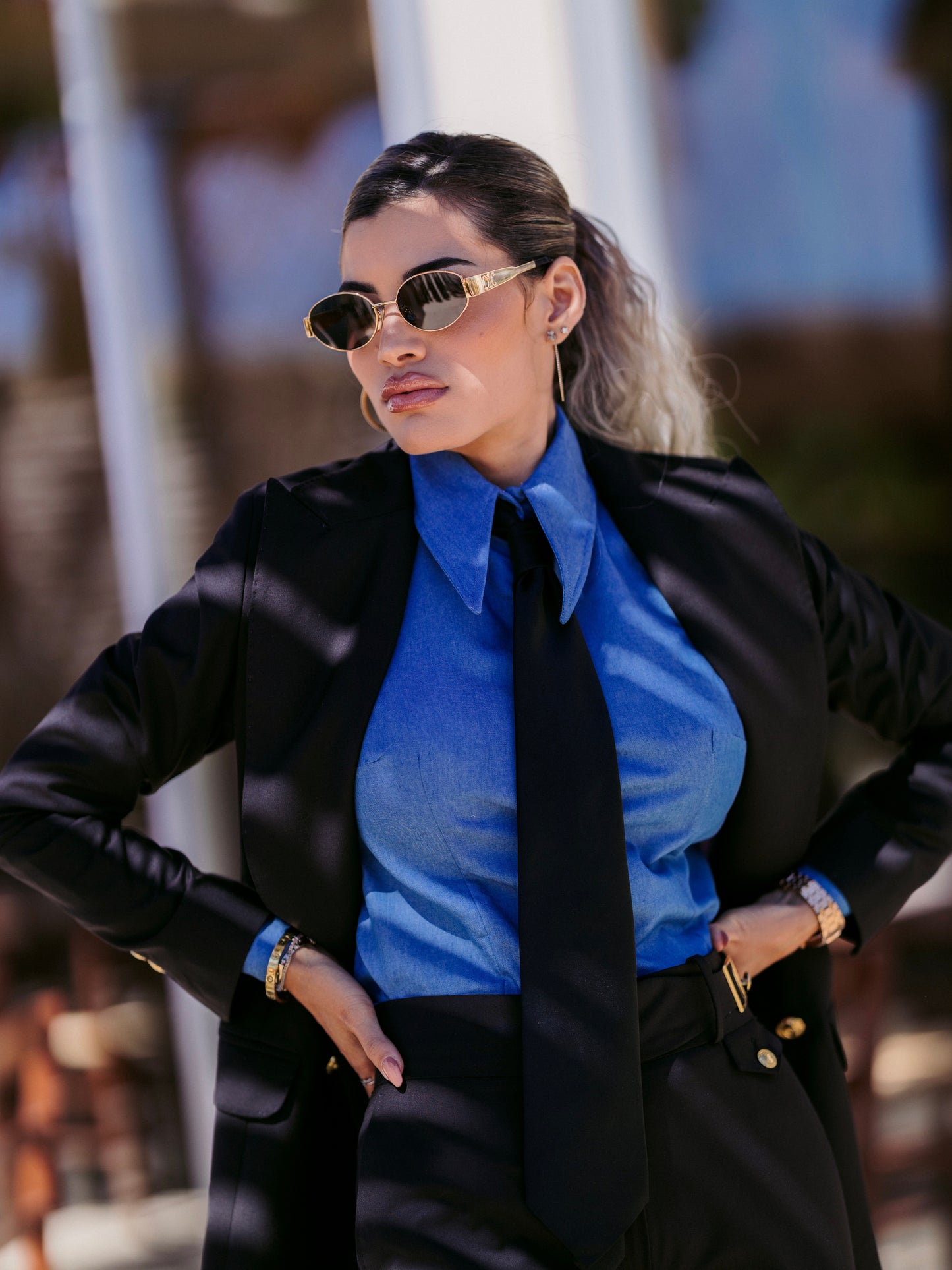 Giacca  doppiopetto nero