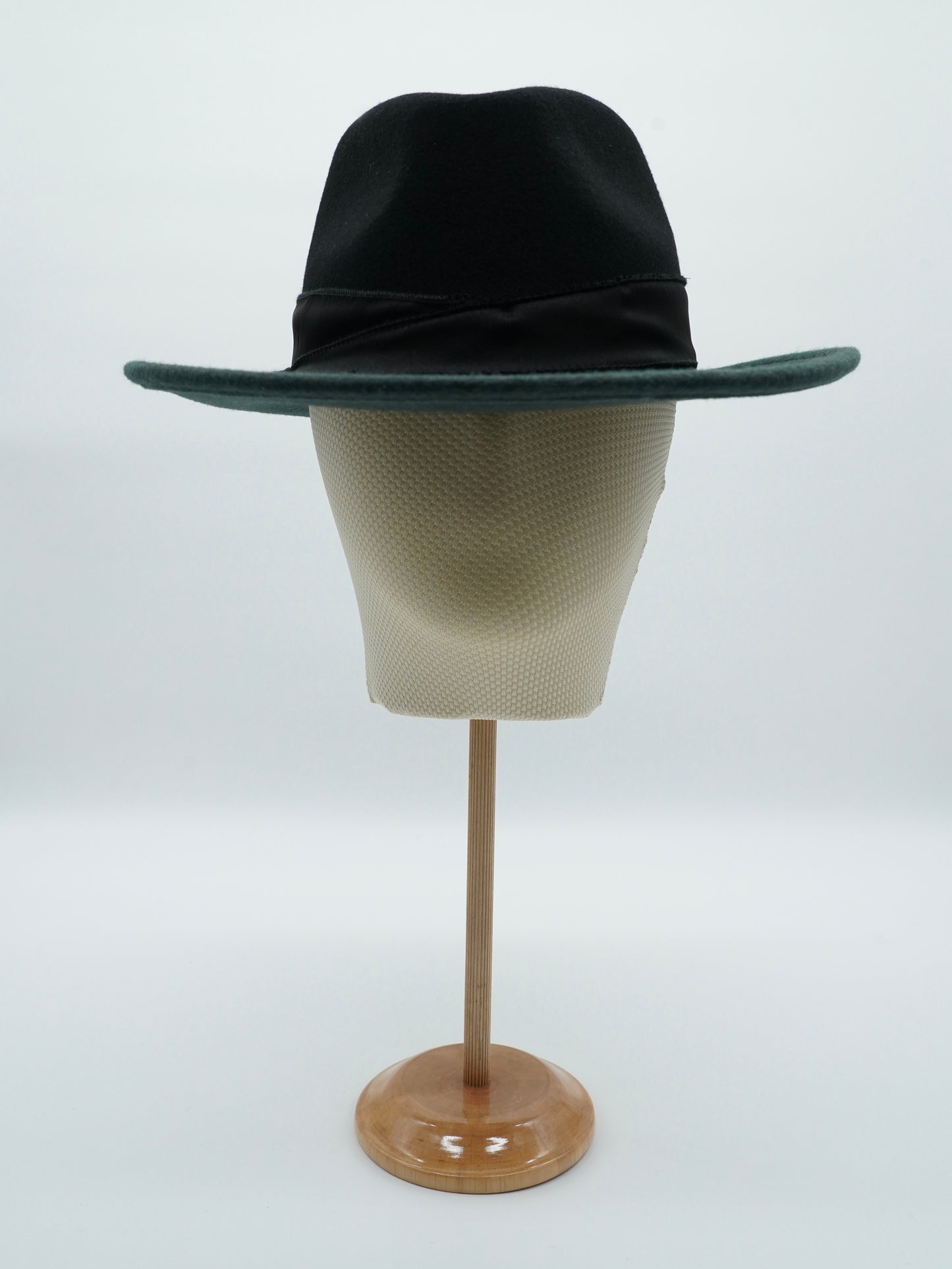 Cappello Texas Verde/Nero in feltro