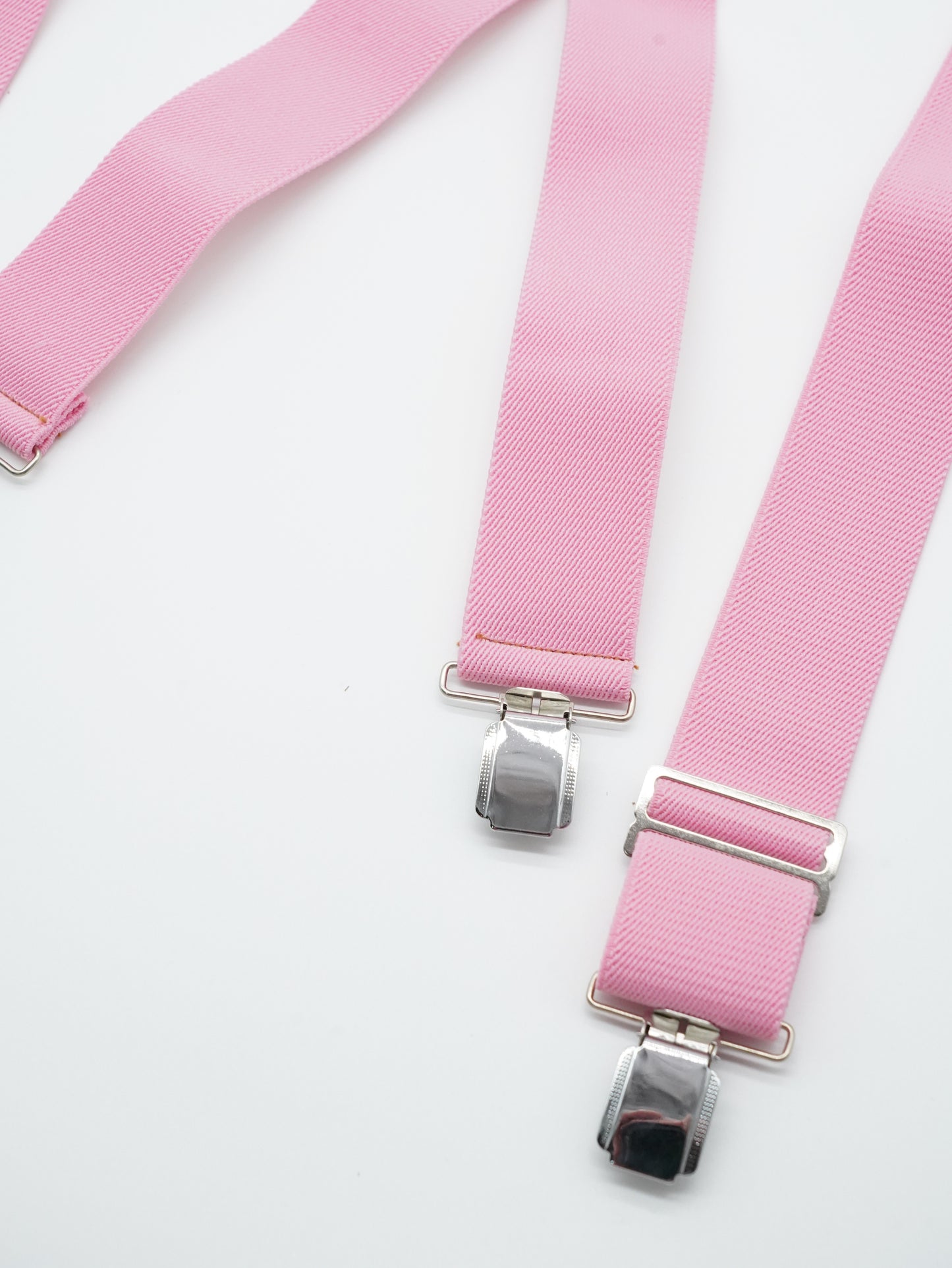 Bretelle rosa con clip