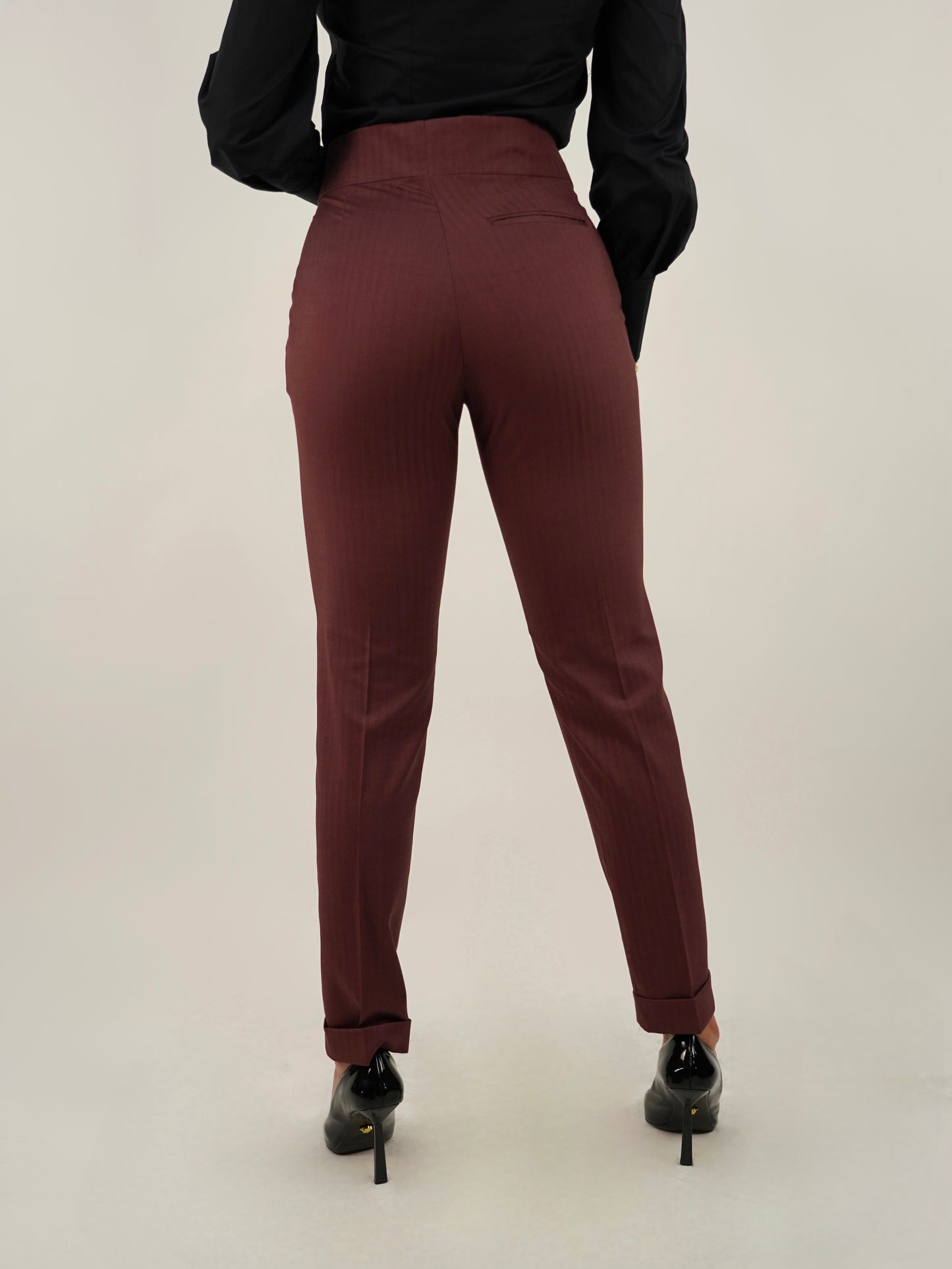 Giacca doppiopetto rubino