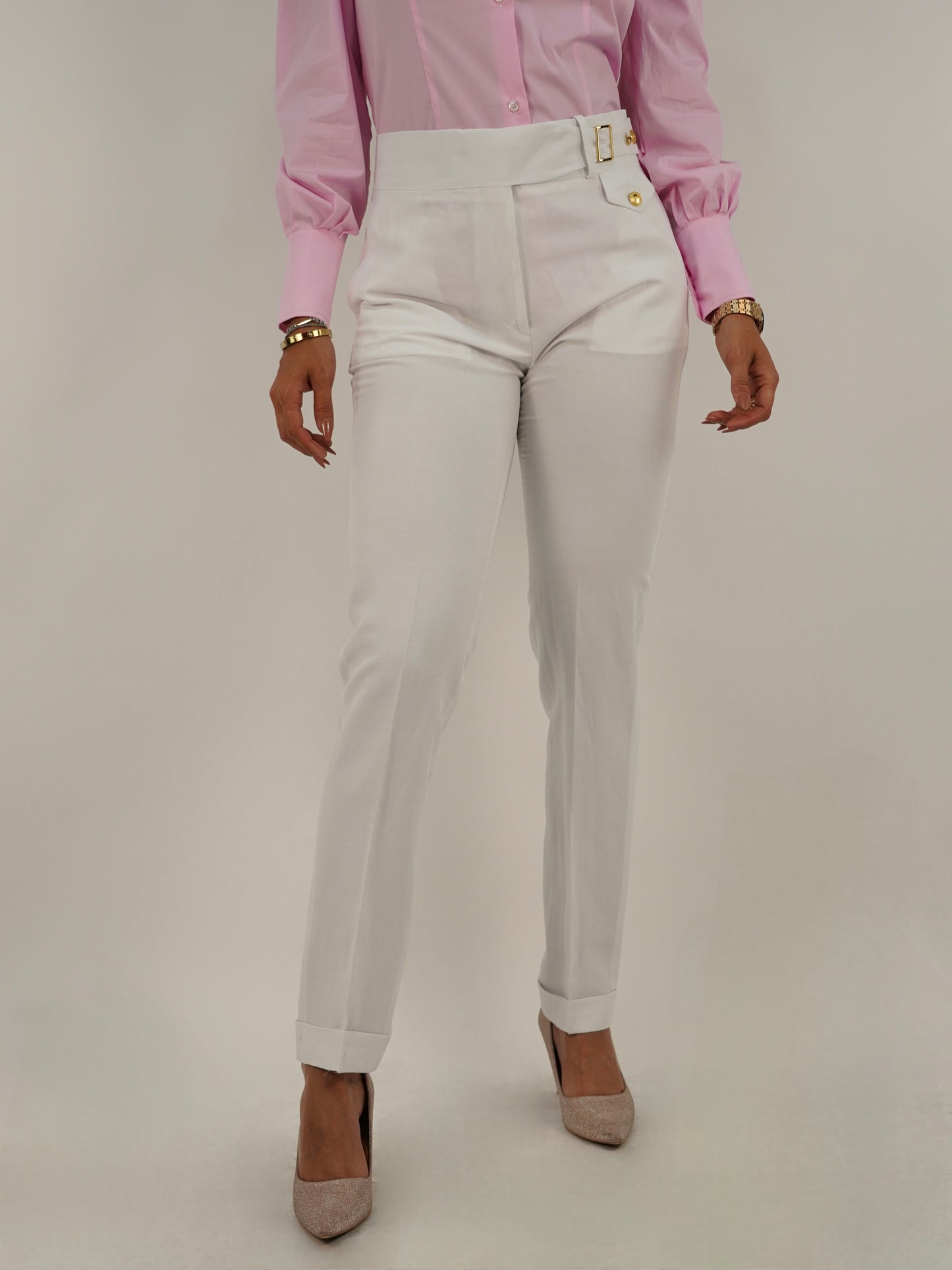 Giacca doppiopetto bianco Lino 100%lino