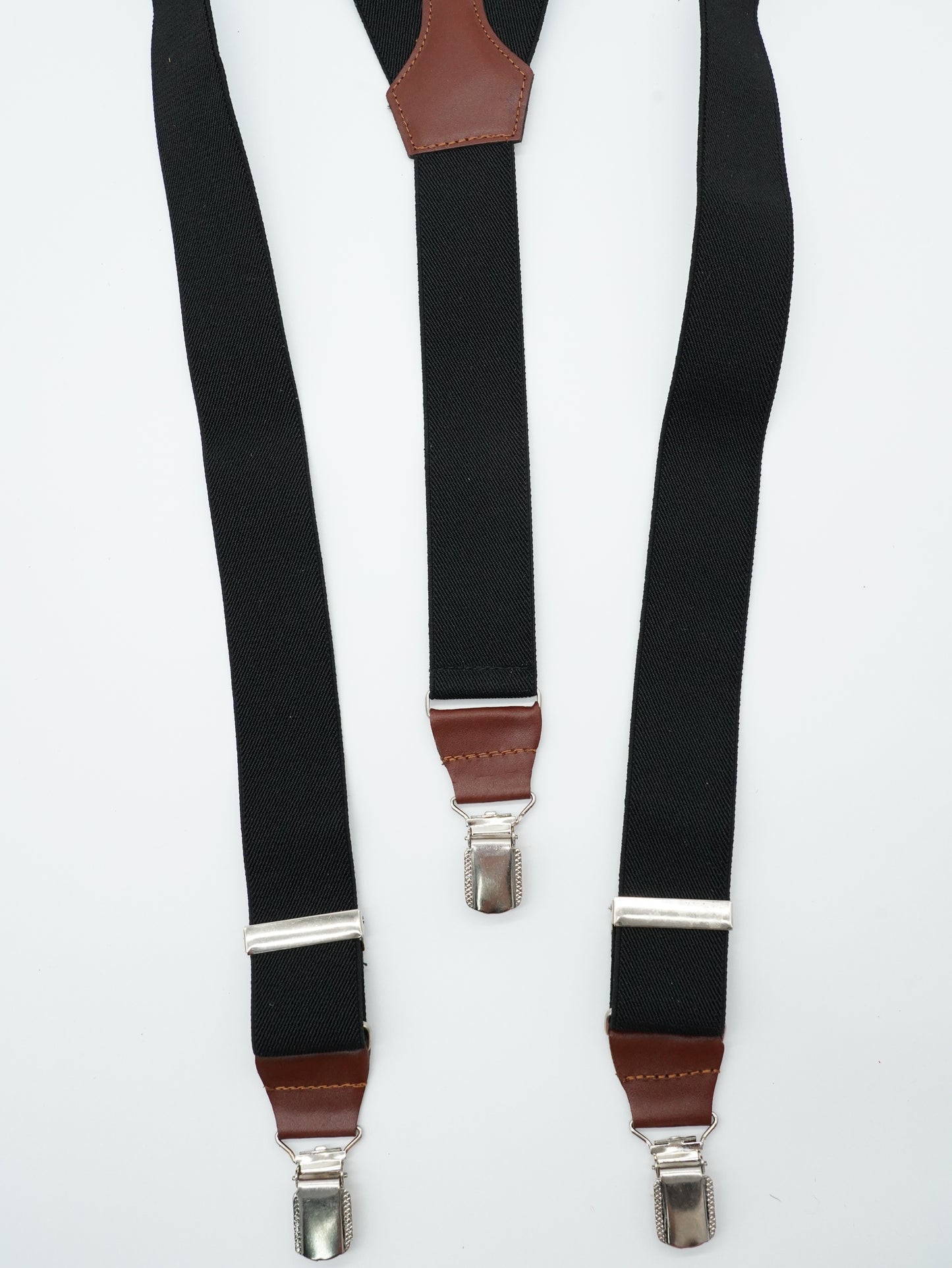 Bretelle nere con clip
