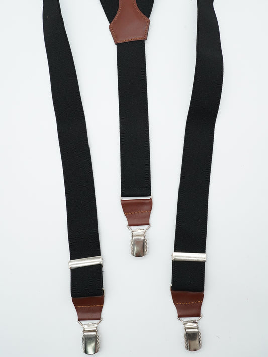 Bretelle nere con clip