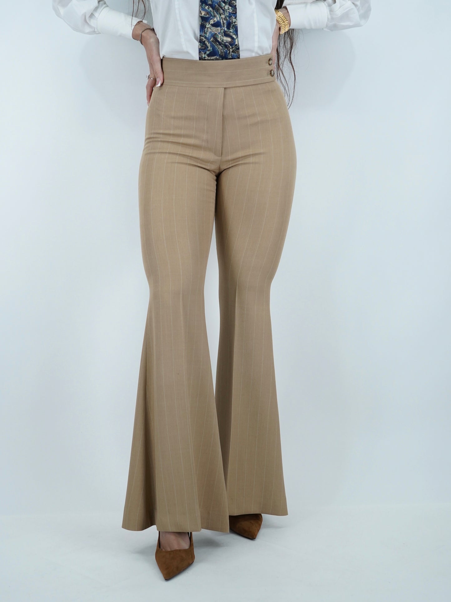 Gurkha beige gessato