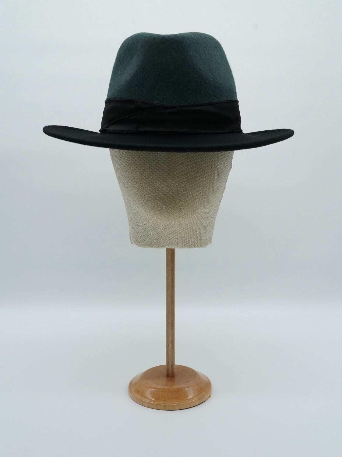 Cappello Texas Verde/Nero in feltro