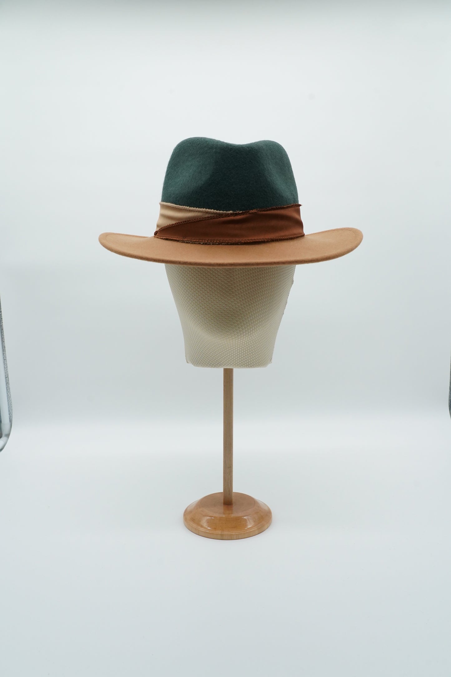Cappello Texas Alce/Verde in feltro