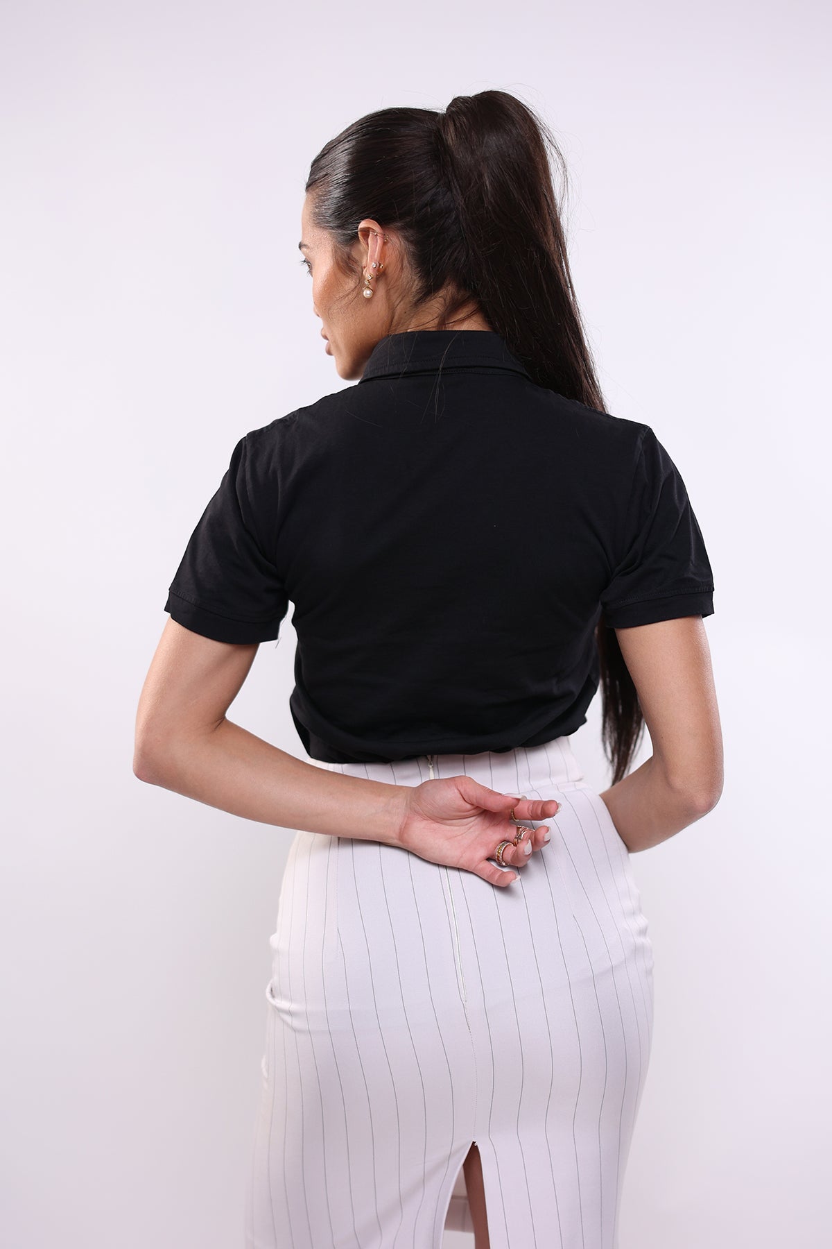Polo Capri nera