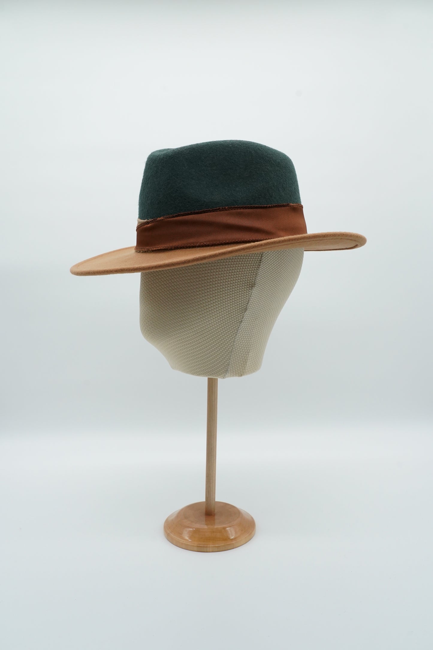 Cappello Texas Alce/Verde in feltro
