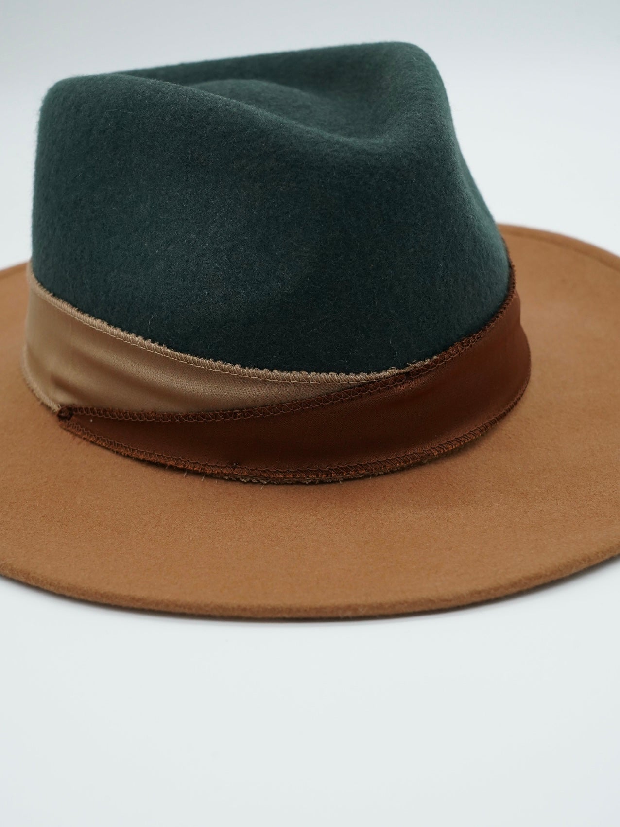 Cappello Texas Alce/Verde in feltro